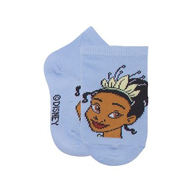 Disney Princess Toddler Girl 6-Pack Royal Icons Quarter-Cut Socks