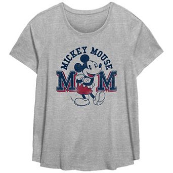 Disney's Mickey Mouse Mom Women's Plus Graphic Tee