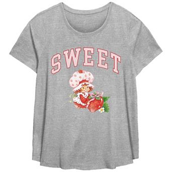 Plus Size Strawberry Shortcake Sweet Graphic Tee