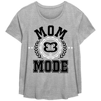 Plus Size WWE Mom Mode Graphic Tee