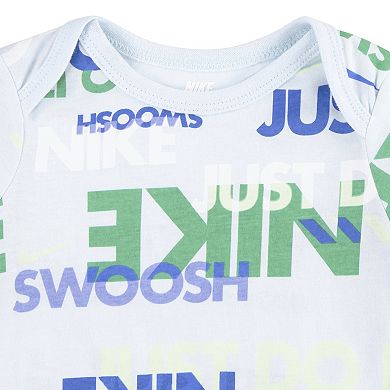 Baby Boys Nike Logo Bodysuit and Sweatpants 2-piece Set