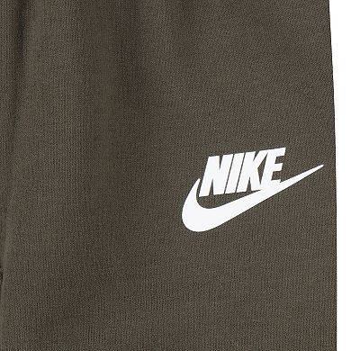 Baby Boys Nike Camo Long Sleeve Bodysuit and Sweatpants Set