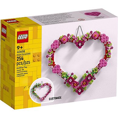 LEGO Heart Ornament 40638 Building Kit (254 Pieces)