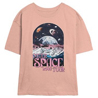 Juniors' Outer Space 2097 Tour Skimmer Graphic Tee