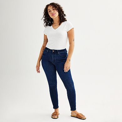Women's Sonoma Goods For Life® High Rise Curvy Skinny Jeans