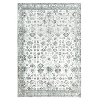 Garvee Machine Washable Floral Area Rug Vintage Boho Soft Throw Carpet for Home Decor