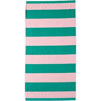 Lands' End Cabana Stripe Beach Towel