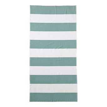Lands' End Cabana Stripe Beach Towel