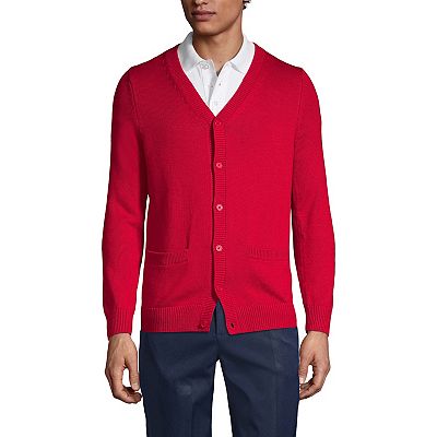 Lands end mens cardigan best sale