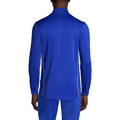 Men's Lands' End School Uniform Active Track Zip-Up Jacket