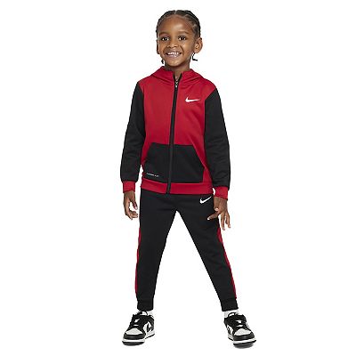 Red nike tracksuit boys online