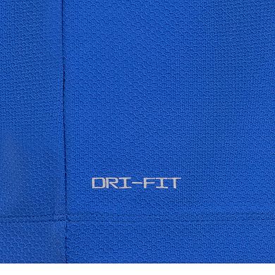Boys 4-7 Nike "Just Do It." Textured Dri-FIT Long Sleeve T-shirt