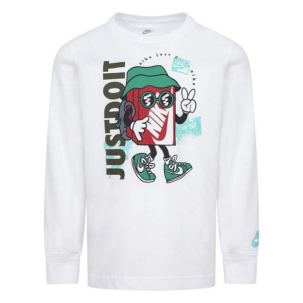 mens nike just do it long sleeve shirt