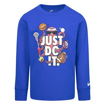 Boys 4-7 Nike "Just Do It." Octopus Multi-sport Long Sleeve T-shirt