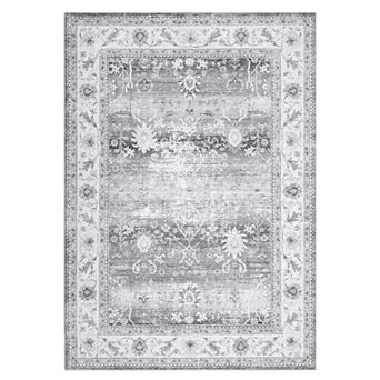Garvee Transitional Floral Area & Oriental Washable Floor Carpet for Home Decor