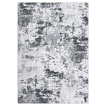 Garvee Machine Washable Modern Abstract Rug Indoor Contemporary Floor Cover for Home Decor