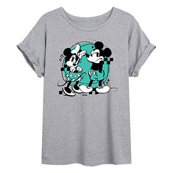 Disney's Mickey & Minnie Mouse Juniors' Oversized Tee