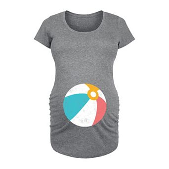 Maternity Beach Ball Graphic Tee