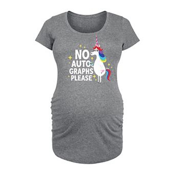 Disney / Pixar's Inside Out Maternity No Autographs Please Graphic Tee