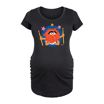 Disney's The Muppets Maternity Baby Animal With Stars Graphic Tee