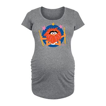 Disney's The Muppets Maternity Baby Animal With Stars Graphic Tee
