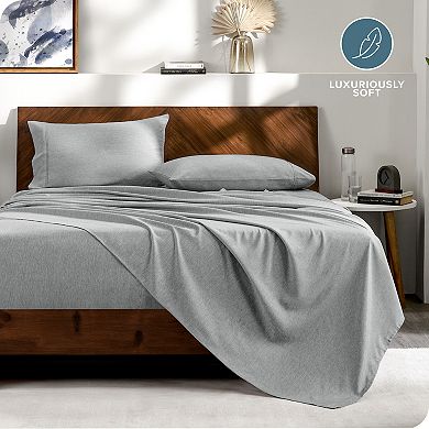 Ultra Soft Heathered Complete Bedding Set
