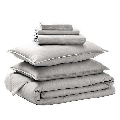 Ultra Soft Heathered Complete Bedding Set