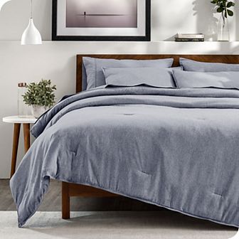 Ultra Soft Heathered Complete Bedding Set