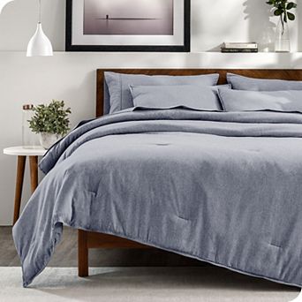Bare Home Ultra Soft Heathered Complete Bedding Set