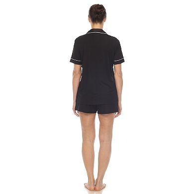Women's Short Sleeve Pajama Set
