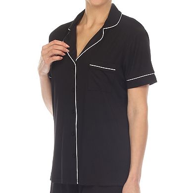 Women's Short Sleeve Pajama Set