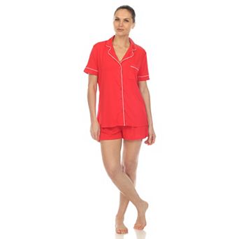 Women's Short Sleeve Pajama Set