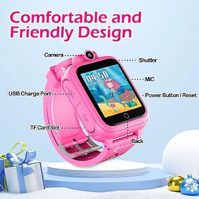 Contixo Kw1: Kids Smart Watch, 14 Games, Hd Touch Screen, Camera, Video & Audio