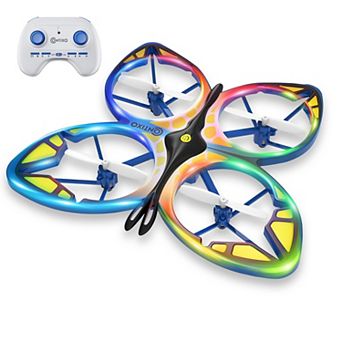 Contixo Rc Butterfly Mini Drone With Colorful Lights
