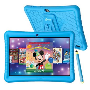 Contixo 10" Android Kids 32 Gb Tablet (2024 Model), With 80 Disney Storybooks, Kid-proof Case K102