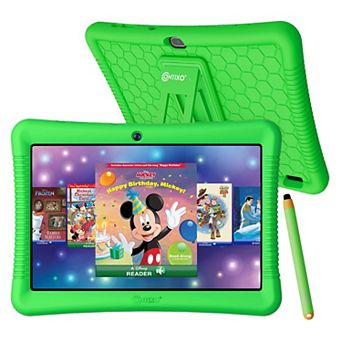 Contixo 10" Android Kids 32 Gb Tablet (2024 Model), With 80 Disney Storybooks, Kid-proof Case K102