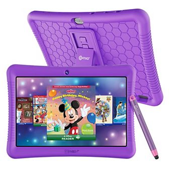 Contixo 10" Android Kids 32 Gb Tablet (2024 Model), With 80 Disney Storybooks, Kid-proof Case K102