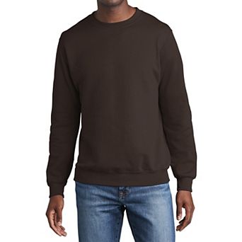 Men's Soft & Cozy Core Fleece Classic Crewneck Cotton/poly Fleece Sweatshirt