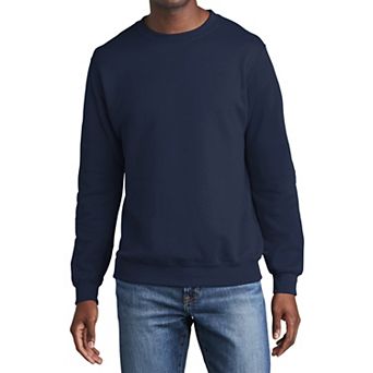 Men's Soft & Cozy Core Fleece Classic Crewneck Cotton/poly Fleece Sweatshirt