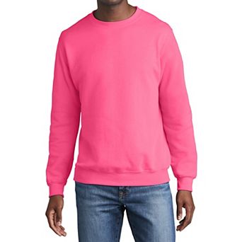 Men's Soft & Cozy Core Fleece Classic Crewneck Cotton/poly Fleece Sweatshirt