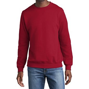 Men's Soft & Cozy Core Fleece Classic Crewneck Cotton/poly Fleece Sweatshirt