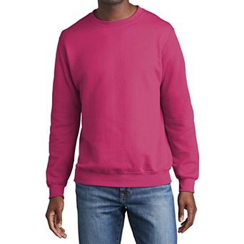 Men's Soft & Cozy Core Fleece Classic Crewneck Cotton/poly Fleece Sweatshirt