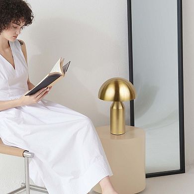 Brightech Venus 9.5" Glass Contemporary Led Table Lamp With Dimmer