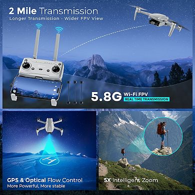 Contixo F36 Foldable Drone With Gimbal 4k Camera