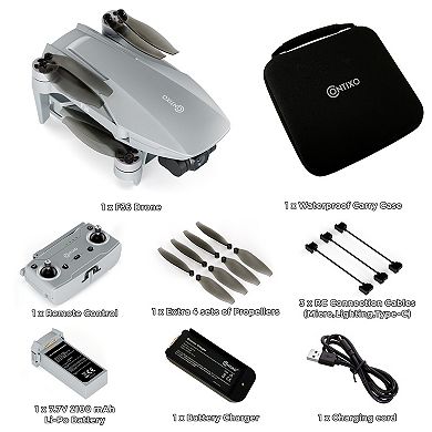 Contixo F36 Foldable Drone With Gimbal 4k Camera