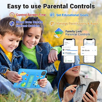 Contixo 10" Android Kids Tablet 64gb Octa-core 2.0ghz, 4 Gb Ddr3 (2024 Model), With 80 Disney Ebooks