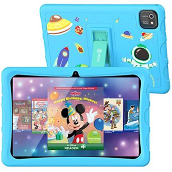 Contixo 10" Android Kids Tablet 64gb Octa-core 2.0ghz, 4 Gb Ddr3 (2024 Model), With 80 Disney Ebooks