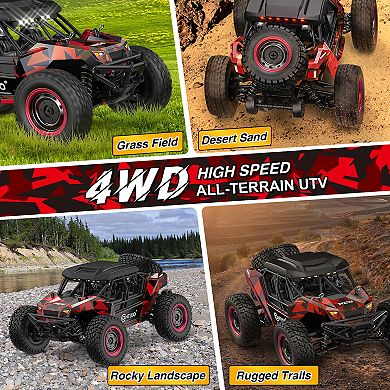 Contixo Hc4 Rc Remote Control Off-road 4wd Utv - 1:16 Scale