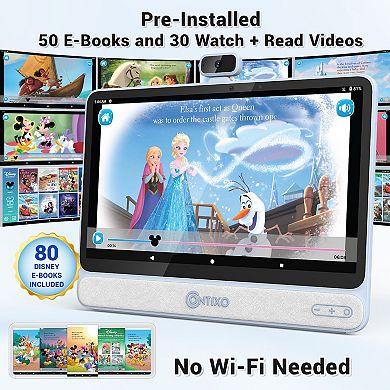 Contixo 15.6" 128gb - Desktop Tablet Octa-core Processor 8gb Ram 128gb, 2024 Disney Edition