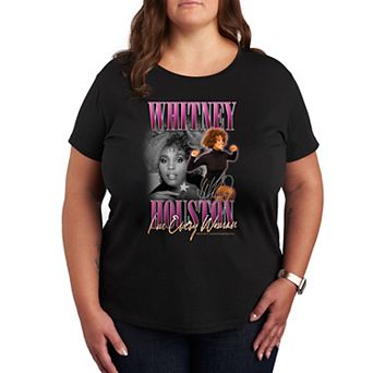 Plus Whitney Houston Every Woman Graphic Tee